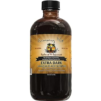 Sunny Isle Extra Dark Jamaican Black Castor Oil, 8 fl. oz.
