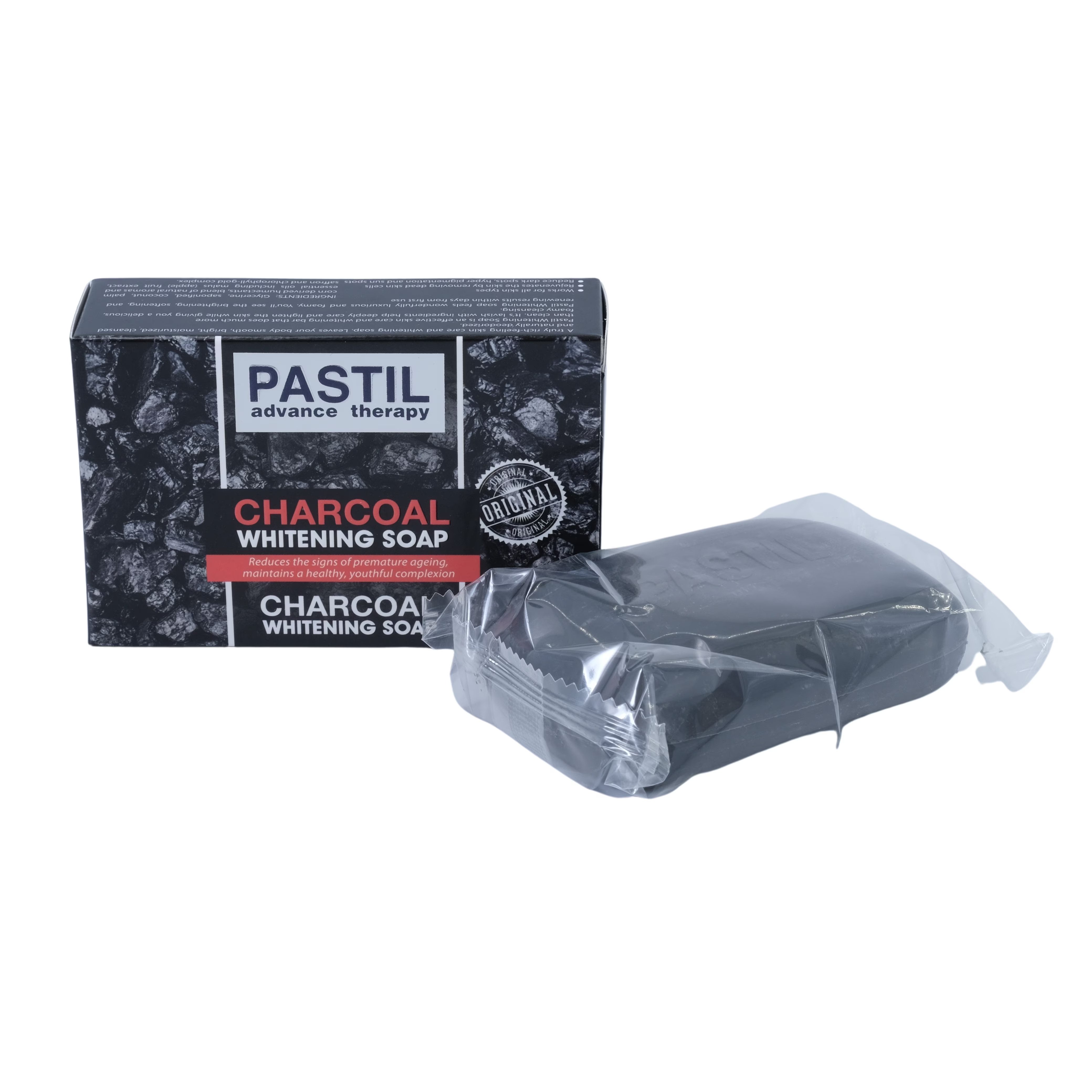 Pastil Advance Therapy Charcoal Whitening Soap, 125g