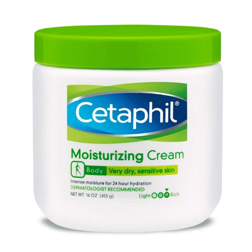 Cetaphil Moisturizing Cream for Dry/Sensitive Skin, Fragrance Free 16 oz