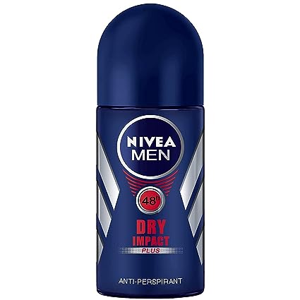 Nivea for Men Dry Impact Antiperspirant Deodorant Roll-on 50ml