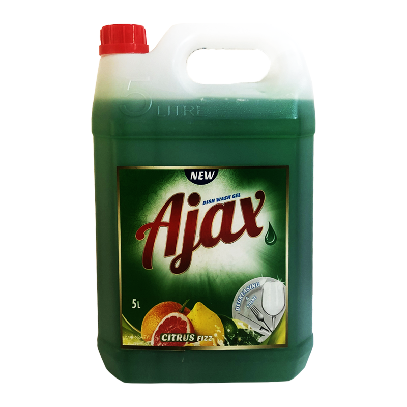 Ajax Dish Wash Liquid Soap 5 liter
