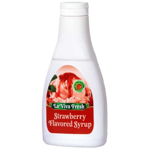 La Viva fresh Strawberry  Flavored Syrup 5 kg