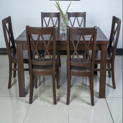 Dining Table With 6 CHAIRS & 1 TABLE
