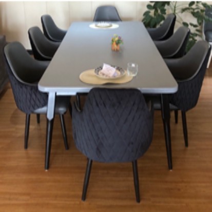 GM DINING 6 CHAIRS & 1 TABLE  ATLANTES & NORTH-1