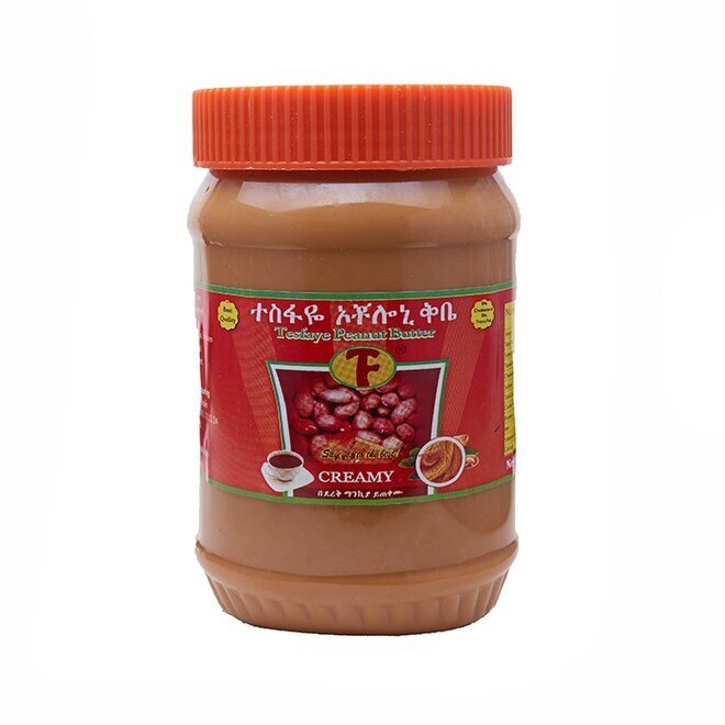Tesfaye Peanut Butter 500 gm ተስፋዬ የኦቾሎኒ ቅቤ