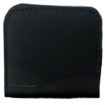 zebib Black Small Leather wallet Bag