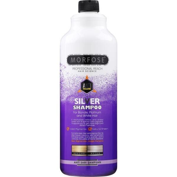 Morfose shampoo SLIVER 1000 ml